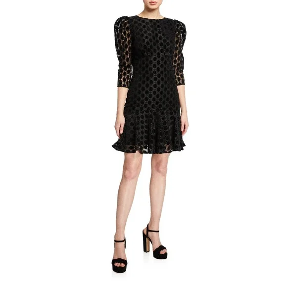 chinese dress ladies Shoshanna Women's Scarlett Velvet Lace Pierre Dress, Scarlett, 10 at Amazon  Women's Clothing store